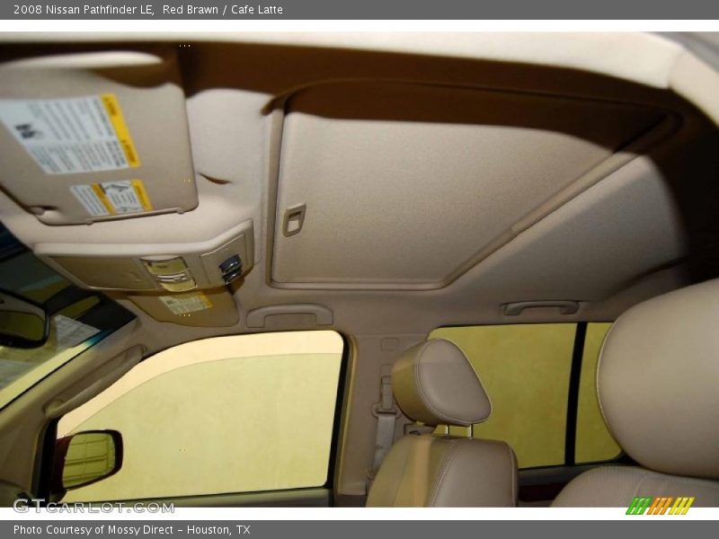 Red Brawn / Cafe Latte 2008 Nissan Pathfinder LE
