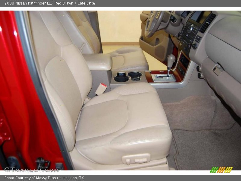Red Brawn / Cafe Latte 2008 Nissan Pathfinder LE