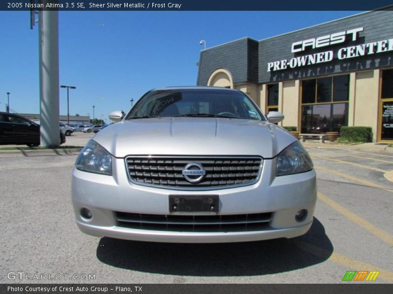 Sheer Silver Metallic / Frost Gray 2005 Nissan Altima 3.5 SE