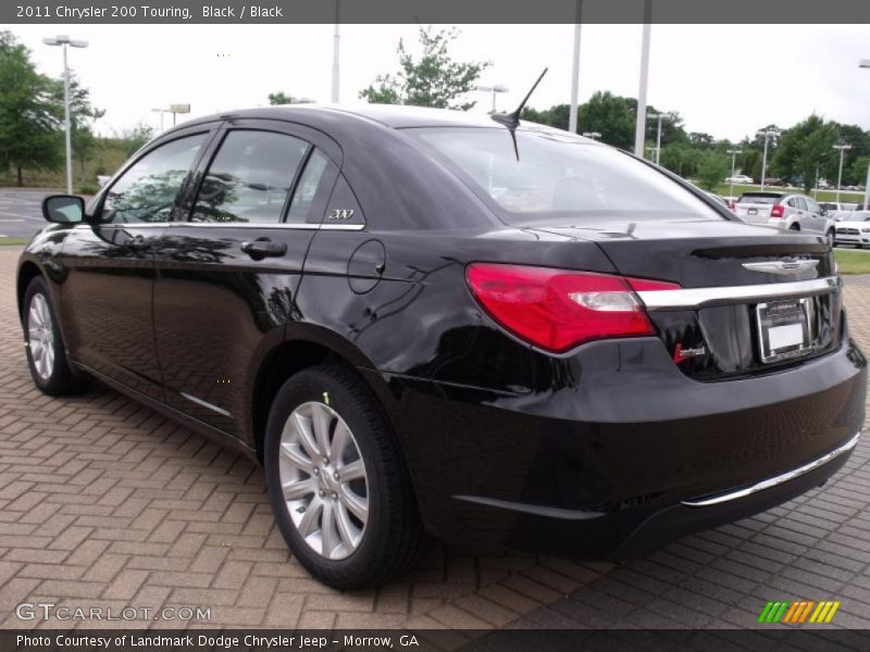 Black / Black 2011 Chrysler 200 Touring