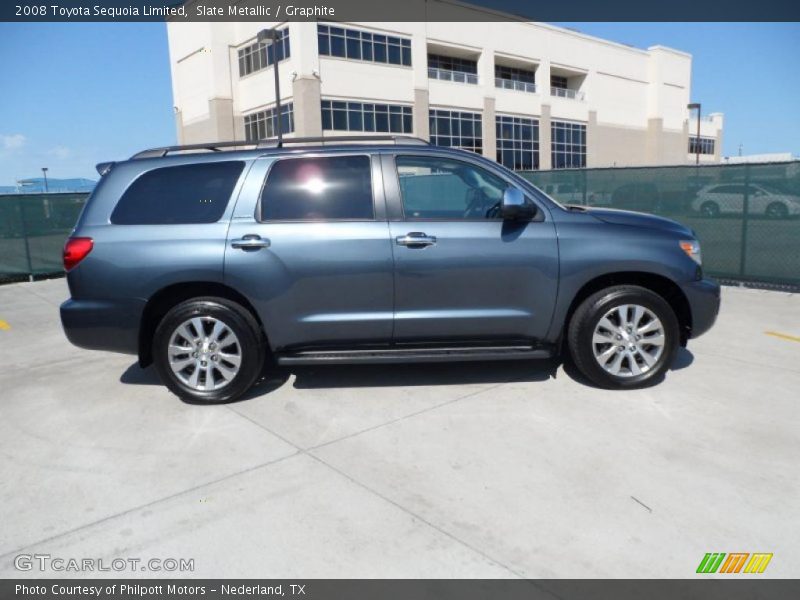 Slate Metallic / Graphite 2008 Toyota Sequoia Limited