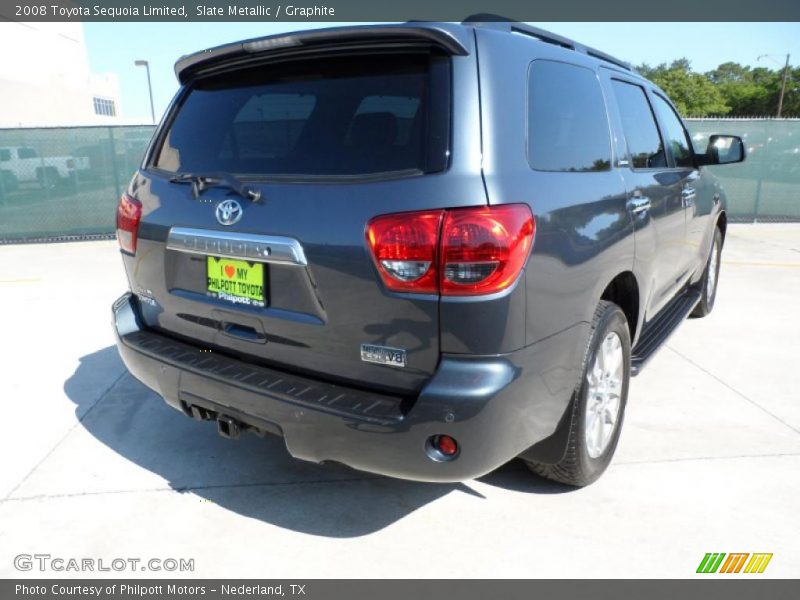 Slate Metallic / Graphite 2008 Toyota Sequoia Limited