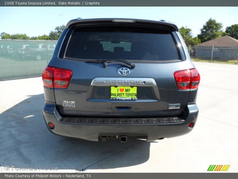 Slate Metallic / Graphite 2008 Toyota Sequoia Limited