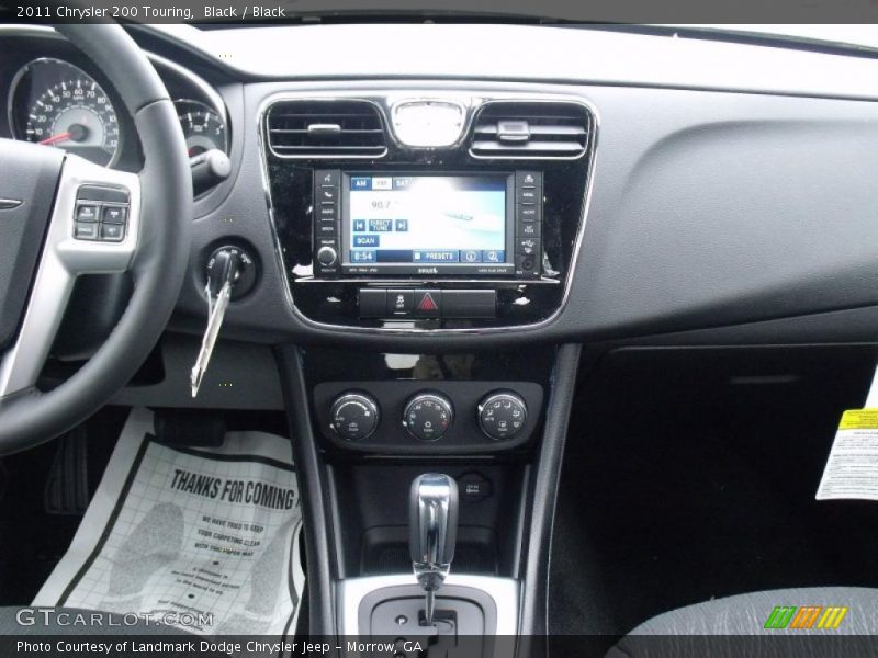 Black / Black 2011 Chrysler 200 Touring