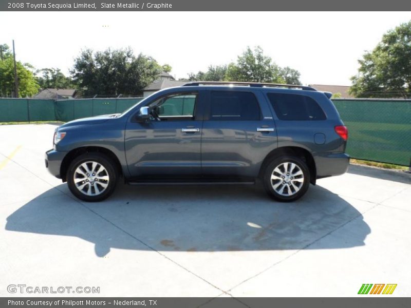 Slate Metallic / Graphite 2008 Toyota Sequoia Limited