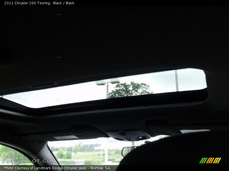 Black / Black 2011 Chrysler 200 Touring