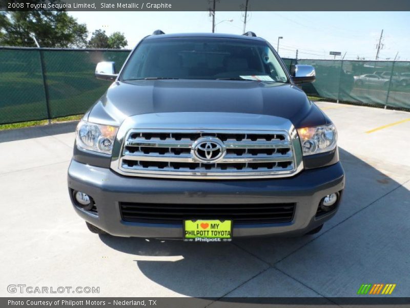 Slate Metallic / Graphite 2008 Toyota Sequoia Limited