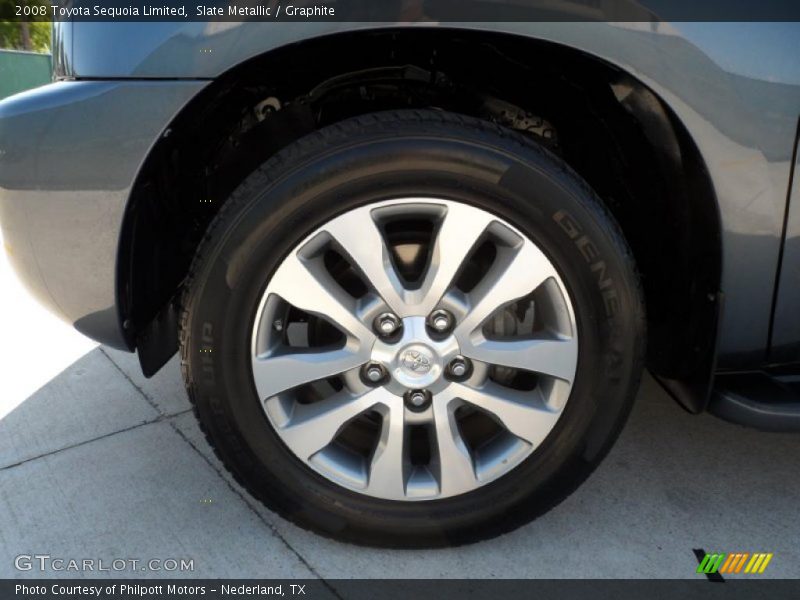Slate Metallic / Graphite 2008 Toyota Sequoia Limited