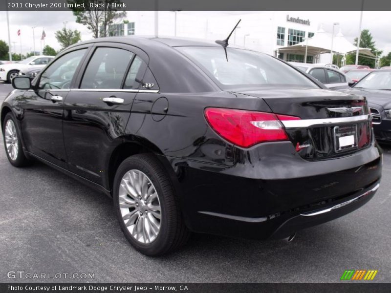 Black / Black 2011 Chrysler 200 Limited