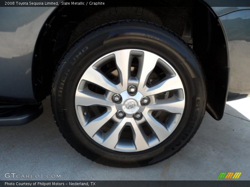 Slate Metallic / Graphite 2008 Toyota Sequoia Limited