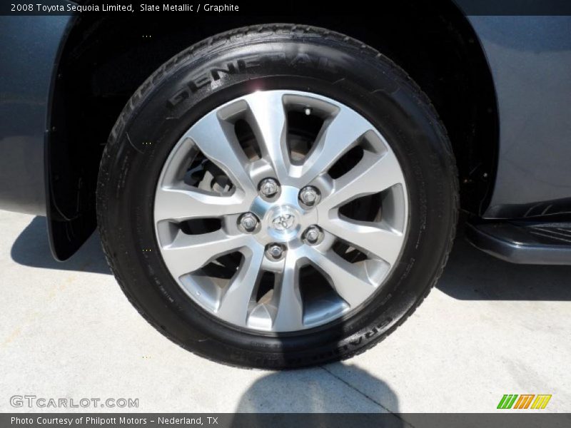 Slate Metallic / Graphite 2008 Toyota Sequoia Limited