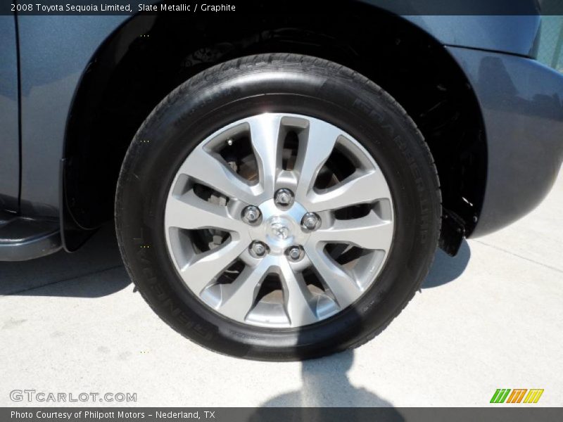 Slate Metallic / Graphite 2008 Toyota Sequoia Limited