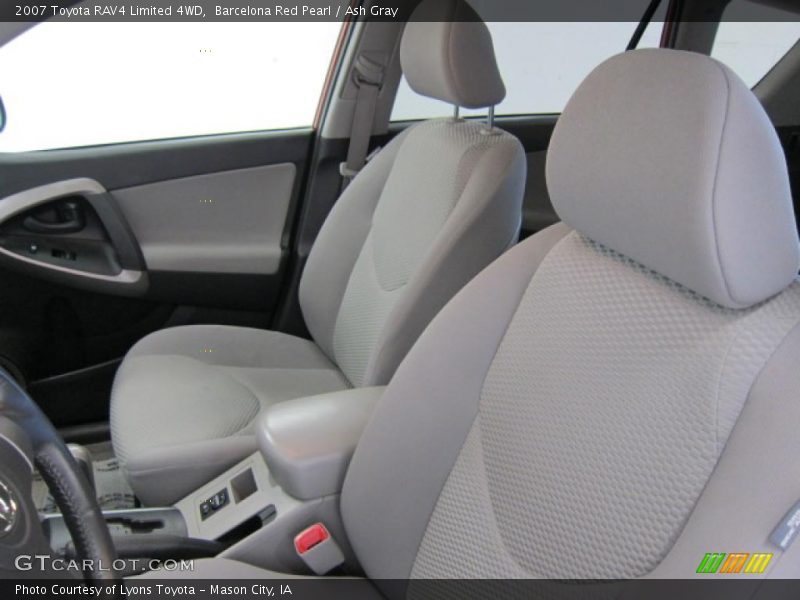 Barcelona Red Pearl / Ash Gray 2007 Toyota RAV4 Limited 4WD