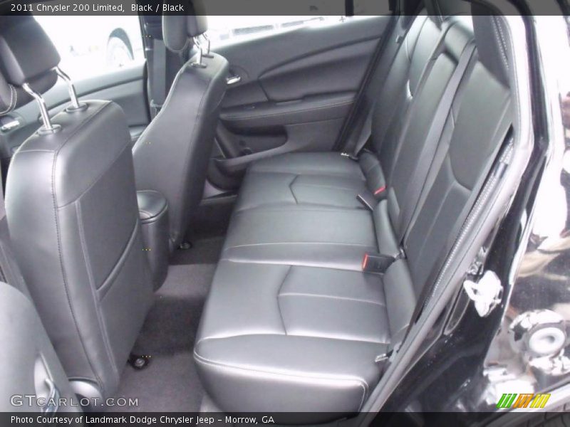 Black / Black 2011 Chrysler 200 Limited