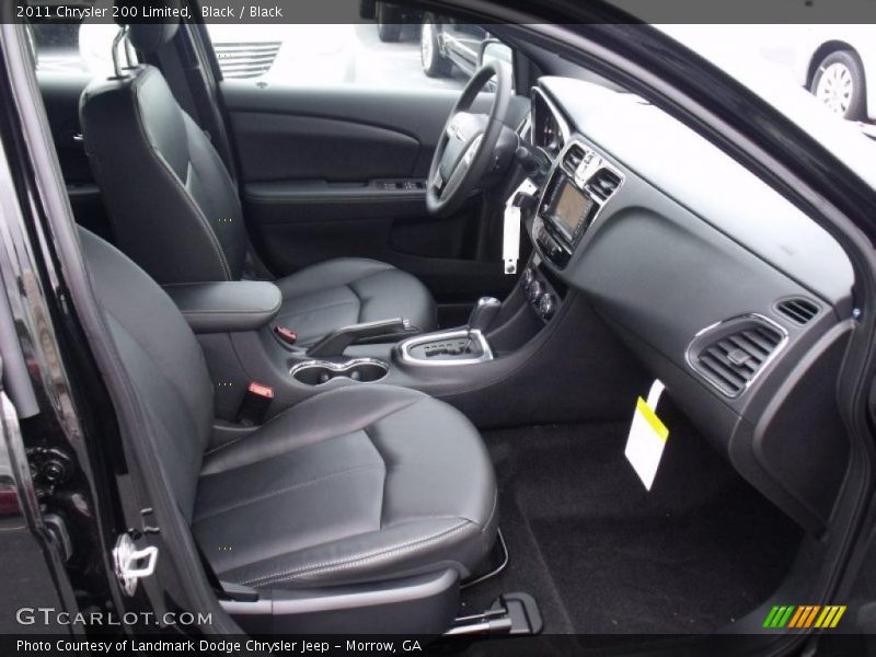 Black / Black 2011 Chrysler 200 Limited