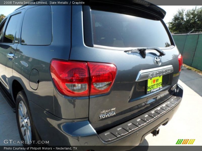 Slate Metallic / Graphite 2008 Toyota Sequoia Limited