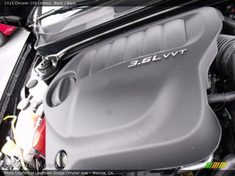 Black / Black 2011 Chrysler 200 Limited