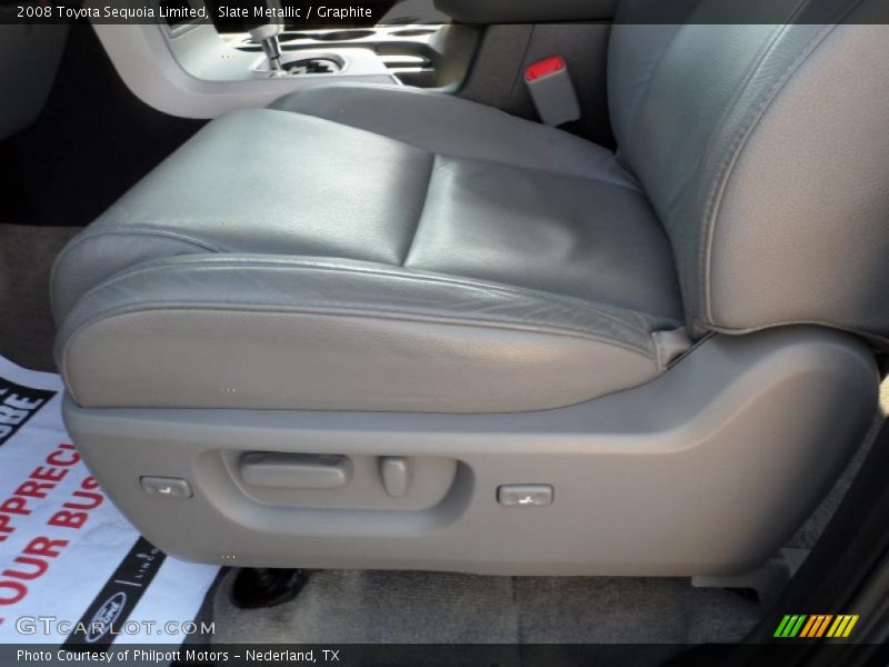 Slate Metallic / Graphite 2008 Toyota Sequoia Limited