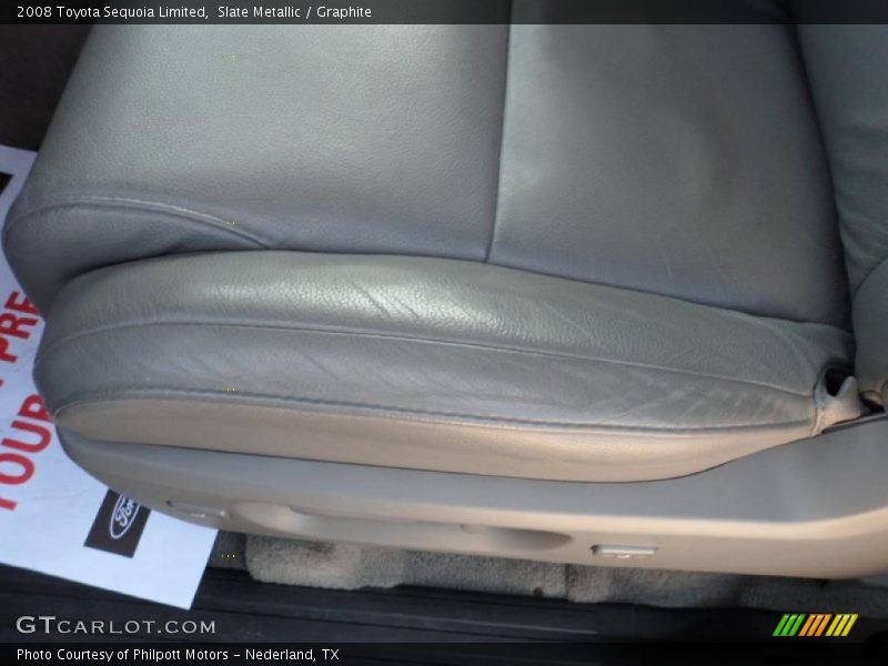 Slate Metallic / Graphite 2008 Toyota Sequoia Limited