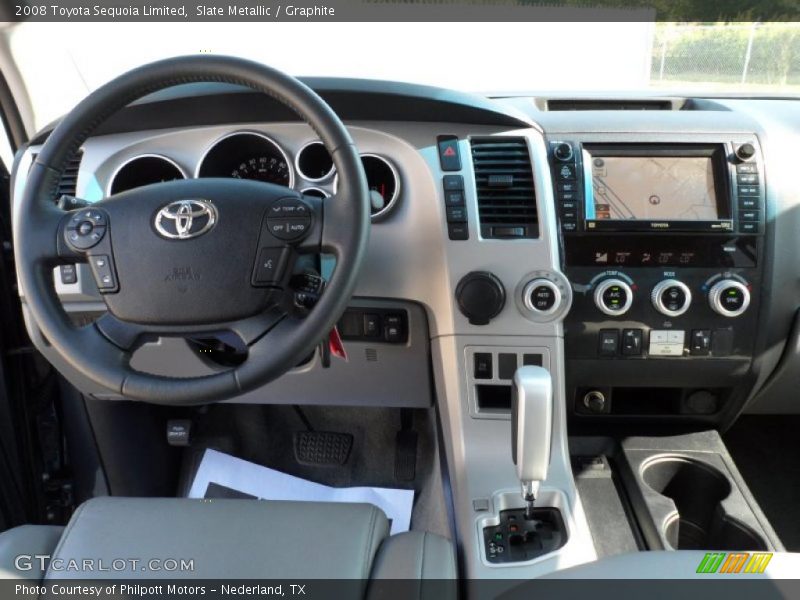 Slate Metallic / Graphite 2008 Toyota Sequoia Limited