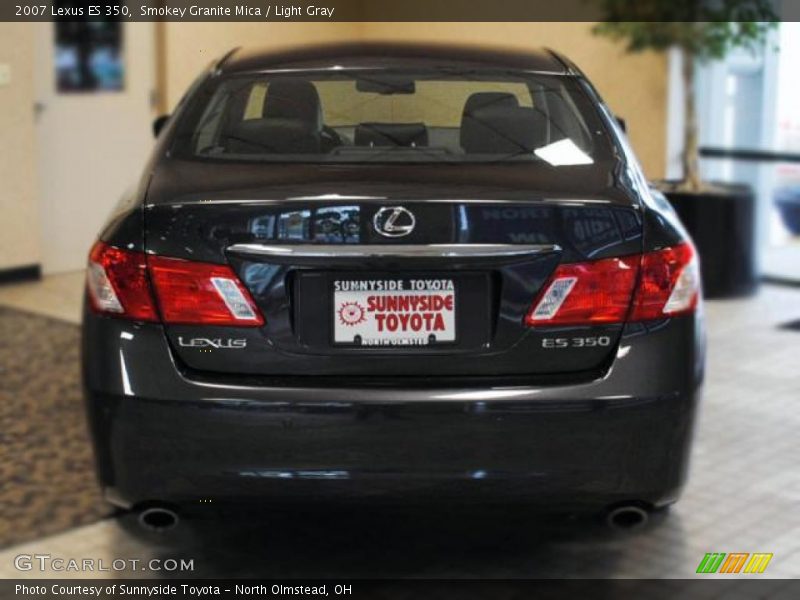 Smokey Granite Mica / Light Gray 2007 Lexus ES 350