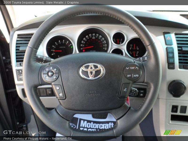 Slate Metallic / Graphite 2008 Toyota Sequoia Limited