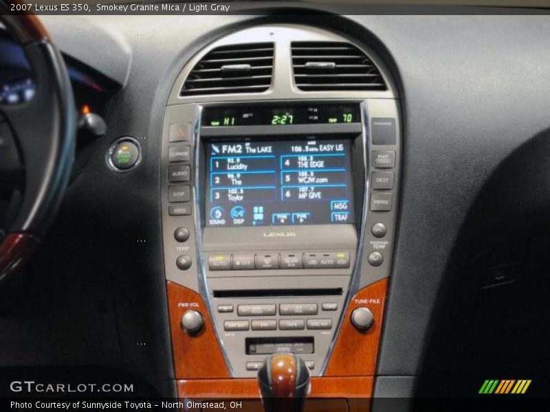 Smokey Granite Mica / Light Gray 2007 Lexus ES 350