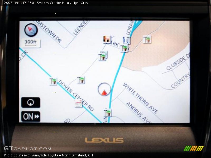 Smokey Granite Mica / Light Gray 2007 Lexus ES 350