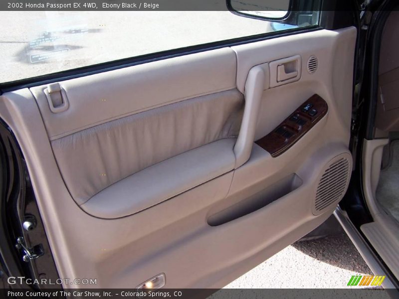 Ebony Black / Beige 2002 Honda Passport EX 4WD