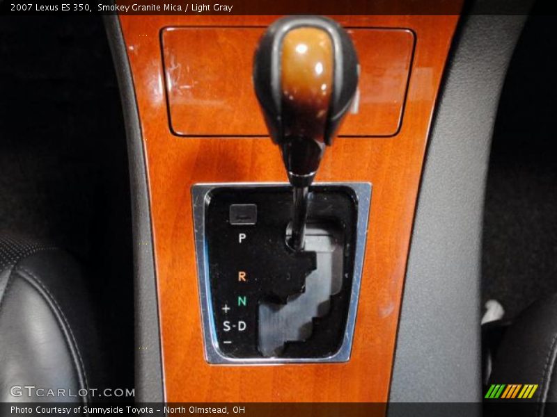 Smokey Granite Mica / Light Gray 2007 Lexus ES 350