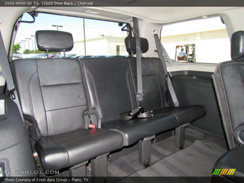 Liquid Onyx Black / Charcoal 2009 Infiniti QX 56
