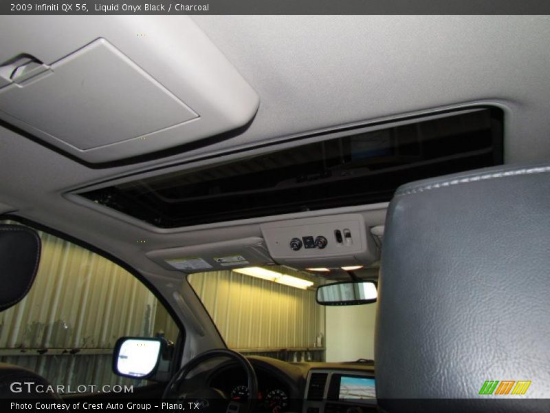 Liquid Onyx Black / Charcoal 2009 Infiniti QX 56