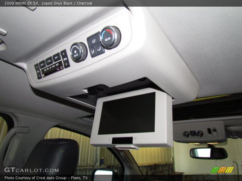 Liquid Onyx Black / Charcoal 2009 Infiniti QX 56