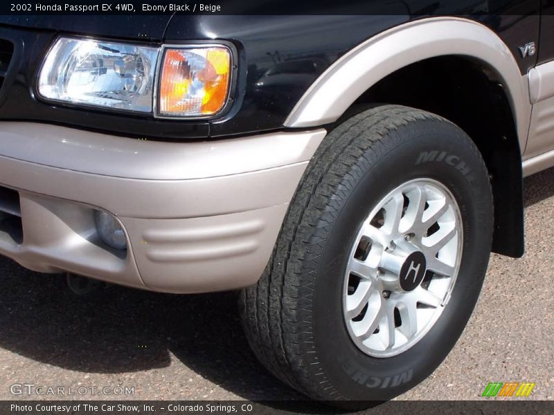 Ebony Black / Beige 2002 Honda Passport EX 4WD