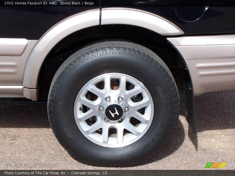 Ebony Black / Beige 2002 Honda Passport EX 4WD