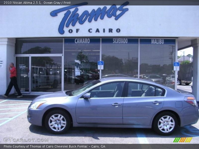 Ocean Gray / Frost 2010 Nissan Altima 2.5 S