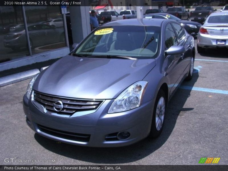 Ocean Gray / Frost 2010 Nissan Altima 2.5 S