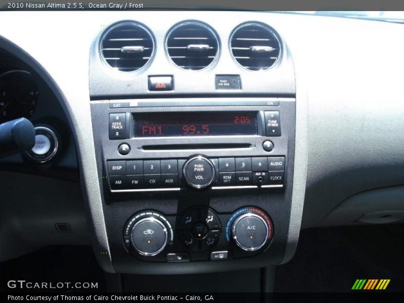 Ocean Gray / Frost 2010 Nissan Altima 2.5 S