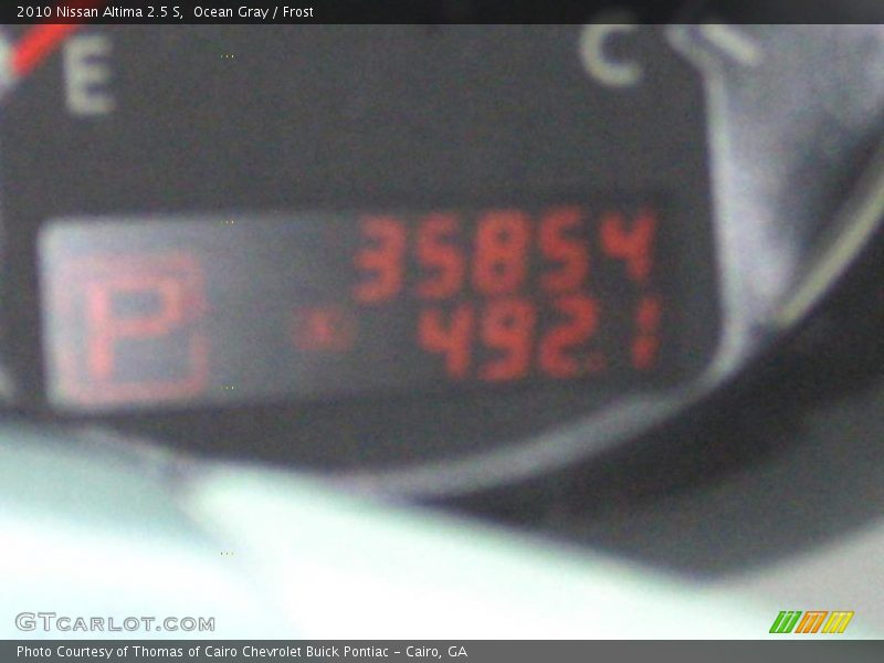Ocean Gray / Frost 2010 Nissan Altima 2.5 S