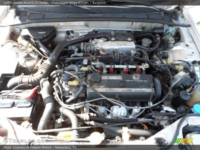  1987 Accord LXi Sedan Engine - 2.0 Liter SOHC 8-Valve 4 Cylinder