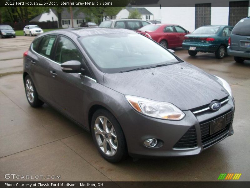 Sterling Grey Metallic / Stone 2012 Ford Focus SEL 5-Door
