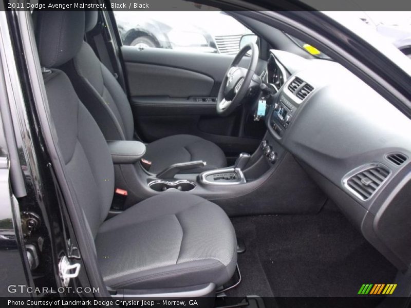 Black / Black 2011 Dodge Avenger Mainstreet