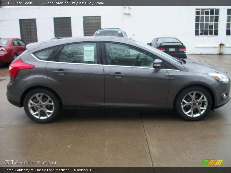 Sterling Grey Metallic / Stone 2012 Ford Focus SEL 5-Door