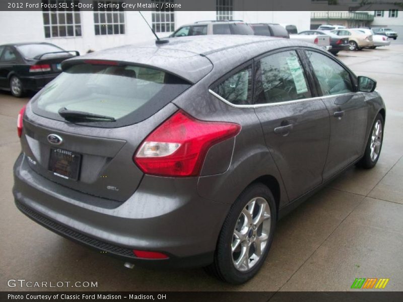 Sterling Grey Metallic / Stone 2012 Ford Focus SEL 5-Door