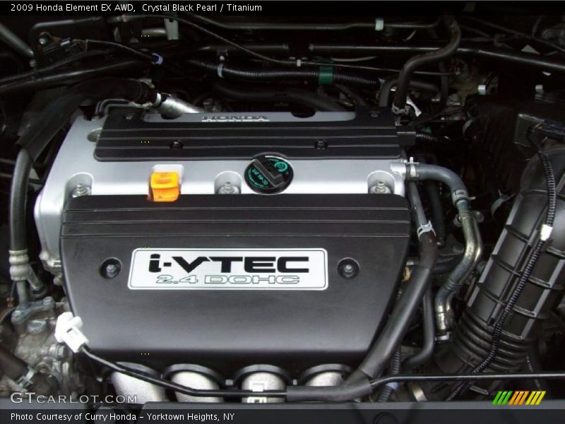  2009 Element EX AWD Engine - 2.4 Liter DOHC 16-Valve i-VTEC 4 Cylinder