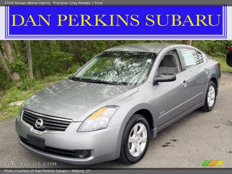Precision Gray Metallic / Frost 2009 Nissan Altima Hybrid