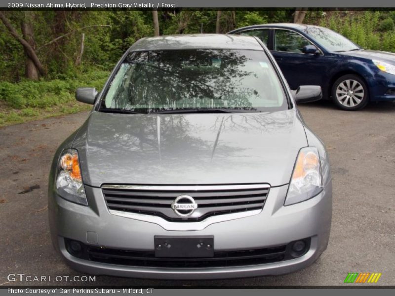 Precision Gray Metallic / Frost 2009 Nissan Altima Hybrid