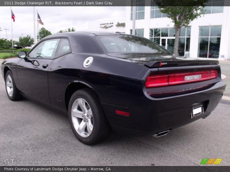 Blackberry Pearl / Dark Slate Gray 2011 Dodge Challenger R/T