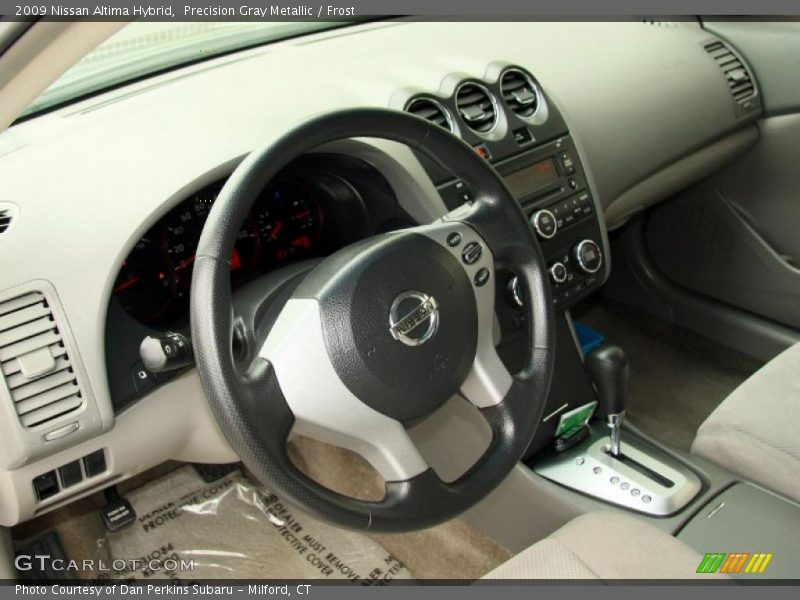 Precision Gray Metallic / Frost 2009 Nissan Altima Hybrid