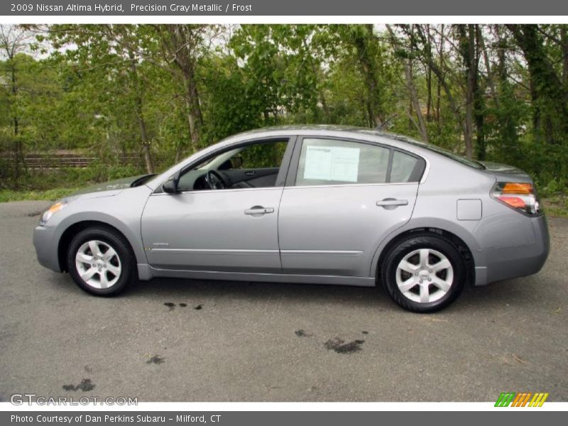 Precision Gray Metallic / Frost 2009 Nissan Altima Hybrid